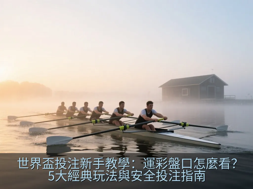 世界盃投注新手教學：運彩盤口怎麼看？5大經典玩法與安全投注指南